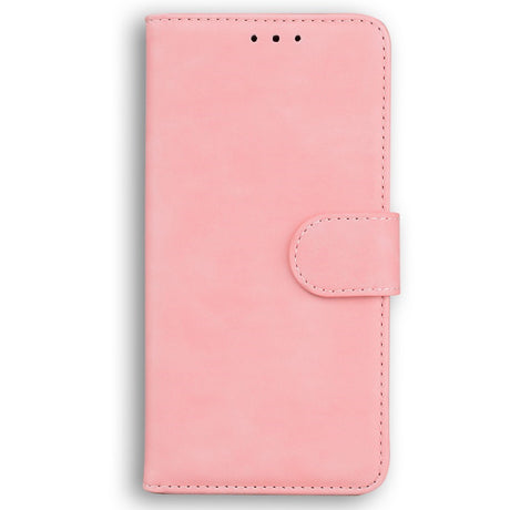 EIDERWOOD iPhone 16e Leatherette Flip Case with Stand Function & Card Holder - Pink