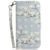 EIDERWOOD OnePlus Nord CE4 (5G) Artificial Leather Case w. Print & Strap - Magnolia Flowers