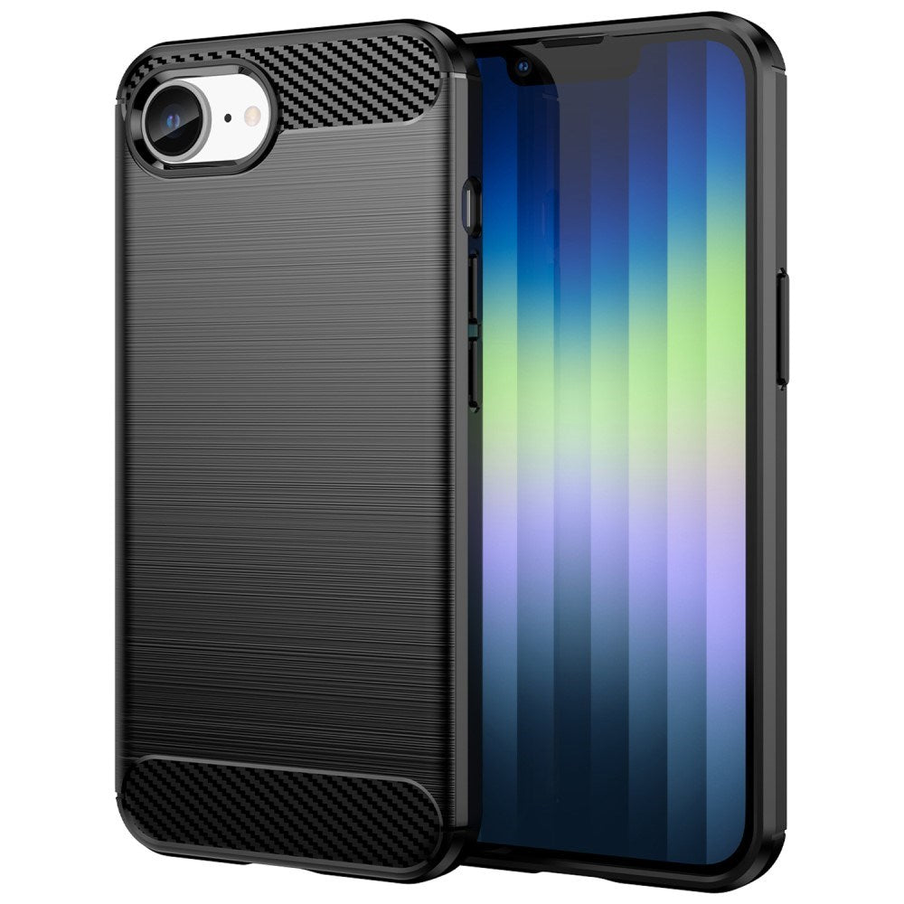 EIDERWOOD iPhone 16e Brushed Carbon Case - Black