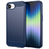 EIDERWOOD iPhone 16e Brushed Carbon Case - Blue