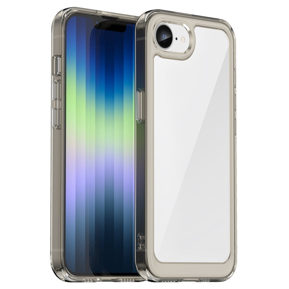 EIDERWOOD iPhone 16e Hybrid Plastic Case - Transparent / Grey