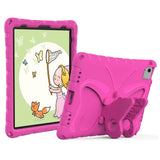 EIDERWOOD iPad Air 11" (2024) Kids Case - Butterfly Kickstand Case - Pink