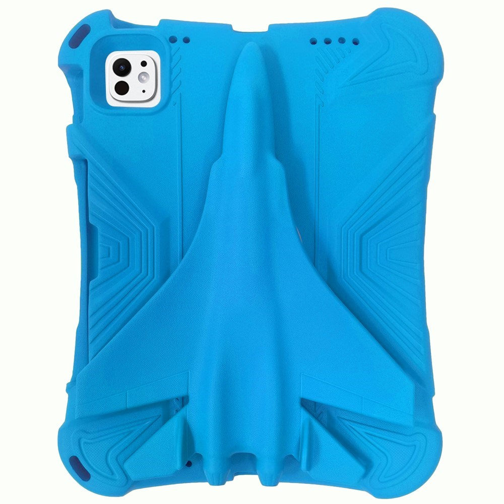 EIDERWOOD iPad Pro 11" (2024) Airplane Super 360 Degree Position Case - Blue