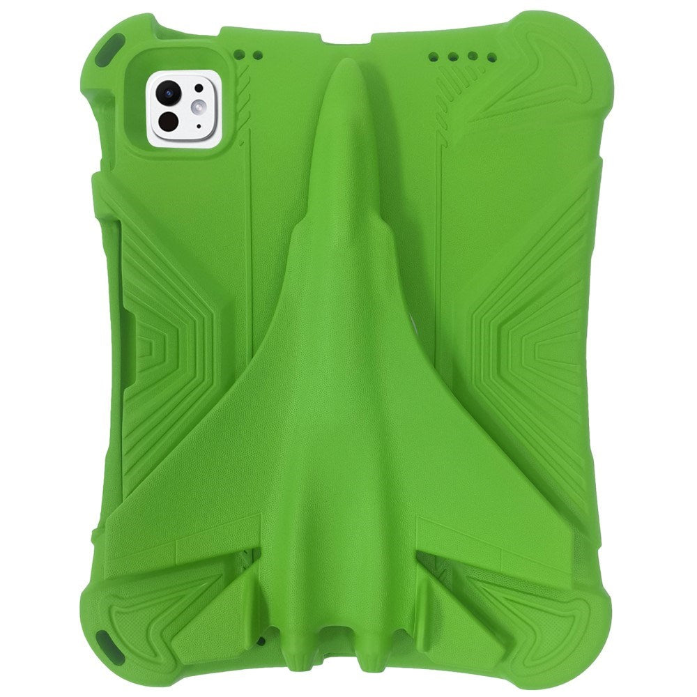 EIDERWOOD iPad Pro 11" (2024) Airplane Super 360 Degree Position Case - Green