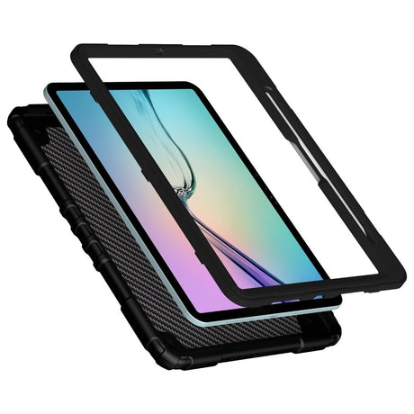 EIDERWOOD iPad Air 11" (2024) Kids Case w. Kickstand & Handle - Black