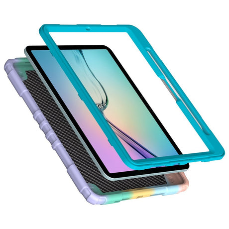 EIDERWOOD iPad Air 11" (2024) Kids Case w. Kickstand & Handle - Rainbow