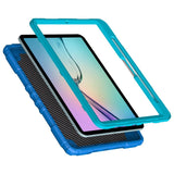 EIDERWOOD iPad Air 11" (2024) Kids Case w. Kickstand & Handle - Blue