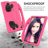 Samsung Galaxy Tab A11+ (Plus) / A9+ (Plus) EIDERWOOD Kids Case - Thumb Kickstand Case - Pink