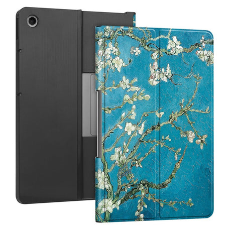 EIDERWOOD Lenovo Tab Plus 11.5" Vegan Leather Cover with Pattern - Flower