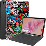 EIDERWOOD Lenovo Tab Plus 11.5" Vegan Leather Cover with Pattern - Graffiti