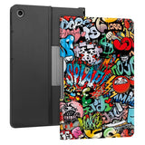 EIDERWOOD Lenovo Tab Plus 11.5" Vegan Leather Cover with Pattern - Graffiti