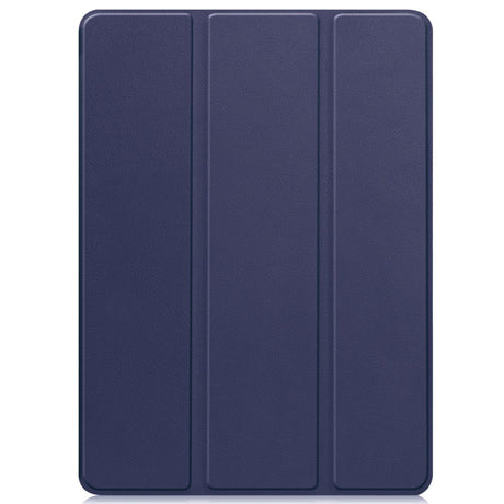 OnePlus Pad 2 Tri-Fold Leather Flip Case w. Wake Up/Sleep Function - Dark Blue