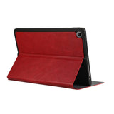 EIDERWOOD Lenovo Tab Plus 11.5" Vegan Leather Cover with Stand Function - Red