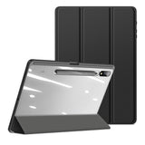 Samsung Galaxy Tab S10 Plus Shockproof Case with Pen Holder - DUX DUCIS TOBY Series - Black