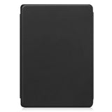 EIDERWOOD Samsung Galaxy Tab S10 Ultra Vegan Leather Case with Rotating Stand Function - Black