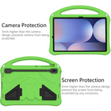 EIDERWOOD Samsung Galaxy Tab S10+ Kids Case with Kickstand - Green