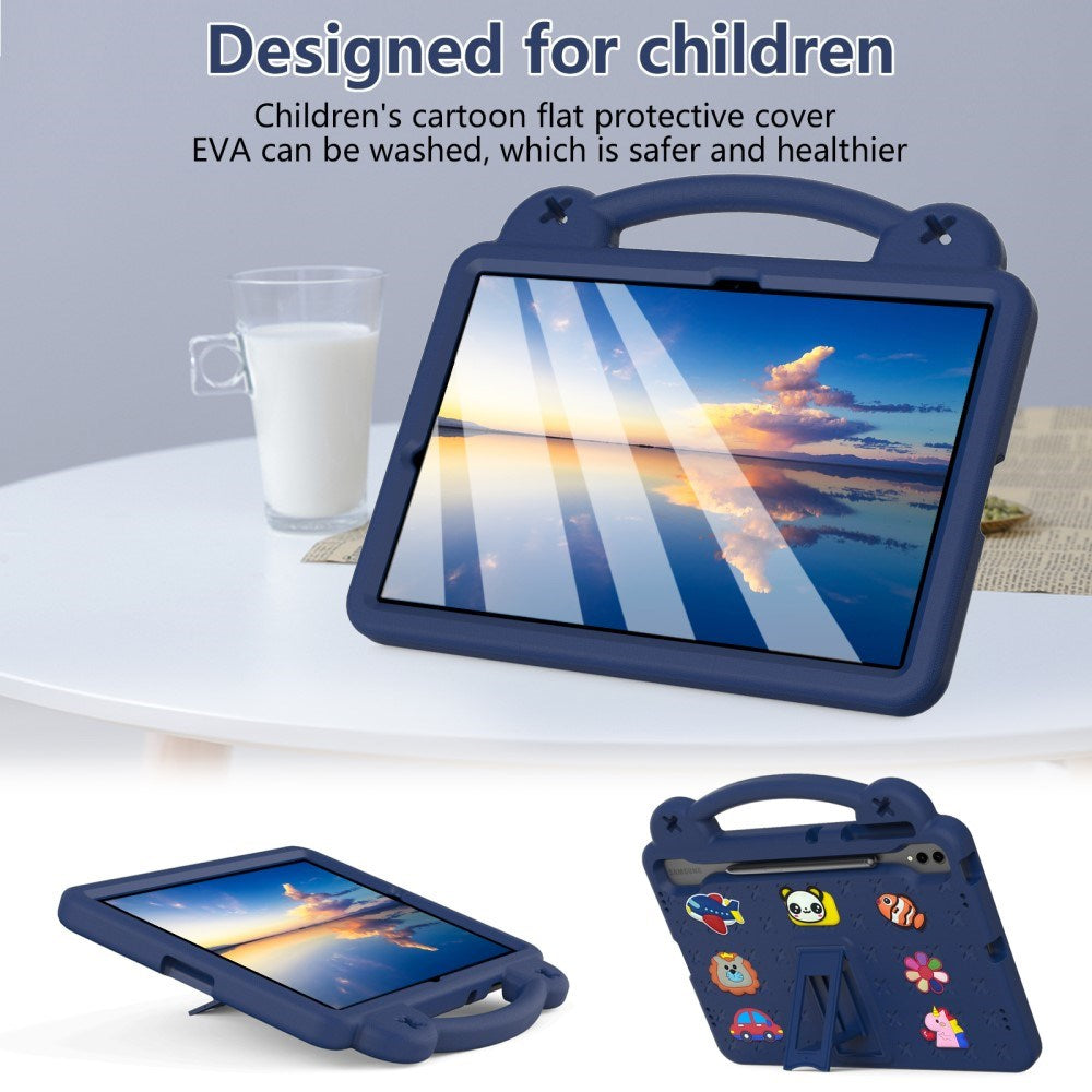 EVA Tablet Case for Samsung Galaxy Tab S10+ / Tab S9+ / Tab S8+ / Tab S7+ - Dark Blue