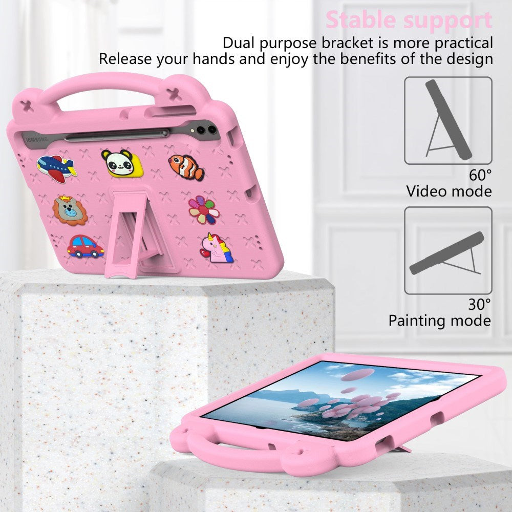 EVA Tablet Case for Samsung Galaxy Tab S10+ / Tab S9+ / Tab S8+ / Tab S7+ - Pink