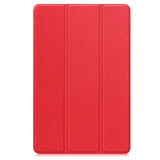 EIDERWOOD Lenovo IdeaTab Pro Faux Leather Flip Case with Stand Function & Pencil Holder - Red