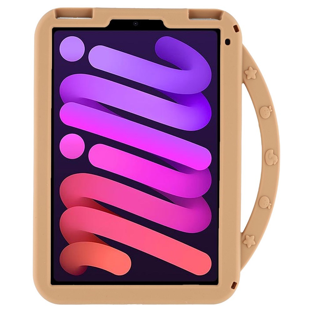 iPad Mini (2024 / 2021) EIDERWOOD Silicone Case with Rotating Kickstand - Capybara