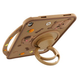 iPad 11" (2025) / 10.9" (2022) EIDERWOOD Silicone Case with Rotating Kickstand - Capybara