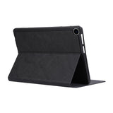 EIDERWOOD Lenovo Tab 10.1" Faux Leather Flip Case with Stand - Black