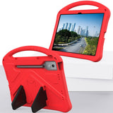 EIDERWOOD Lenovo Idea Tab Pro Anti-Drop Tablet Case with Handle and Kickstand - Red