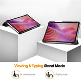 Lenovo Tab One 8.7" EIDERWOOD Leather Flip Case - Black