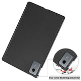 EIDERWOOD Lenovo Idea Tab / Xiaoxin Pad 11 Faux Leather Flip Case - Black