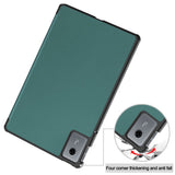 EIDERWOOD Lenovo Idea Tab / Xiaoxin Pad 11 Faux Leather Flip Case - Green