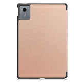 Lenovo Idea Tab 11 EIDERWOOD Leather Flip Case - Rose Gold