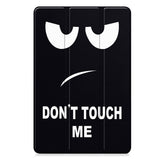 EIDERWOOD Lenovo Idea Tab / Xiaoxin Pad 11 Faux Leather Flip Case with Motif - "Don't Touch Me"