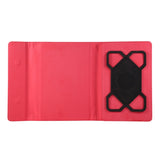 EIDERWOOD Universal Tablet Flip Case with Stand Function - 13.5 x 21.5 cm - Red