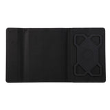 EIDERWOOD Universal Tablet Flip Case with Stand Function - 18 x 26.5 cm - Black