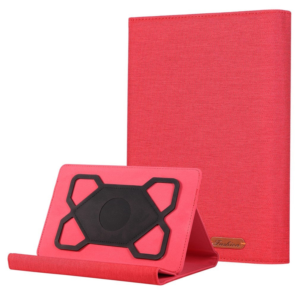 EIDERWOOD Universal Tablet Flip Case with Stand Function - 18 x 26.5 cm - Red