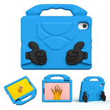 EIDERWOOD iPad Mini (2024 / 2021) Kids Case with Thumb Kickstand - Blue