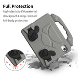 EIDERWOOD iPad Mini (2024 / 2021) Kids Case with Thumb Kickstand - Grey