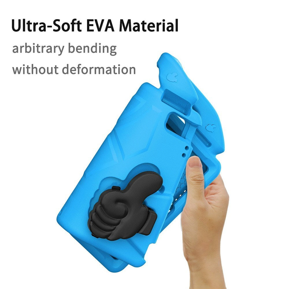 EIDERWOOD iPad 10.2" (2021 / 2020 / 2019) / Air (2019) Kids Case with Thumb Kickstand - Blue