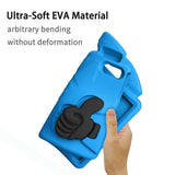 EIDERWOOD iPad 11" (2025) / Air 11" (2025 / 2024) / 10.9" (2024 / 2022) Kids Case with Thumb Kickstand - Blue