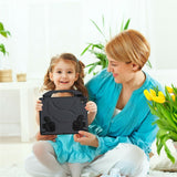 EIDERWOOD iPad Pro 12.9" (2022 / 2021 / 2020 / 2018) / Air 13" (2025 / 2024) / Pro 13" (2025 / 2024) Kids Case with Thumb Kickstand - Black