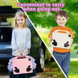 EIDERWOOD iPad Pro 12.9" (2022 / 2021 / 2020 / 2018) / Air 13" (2025 / 2024) / Pro 13" (2025 / 2024) Kids Case with Thumb Kickstand - Pink