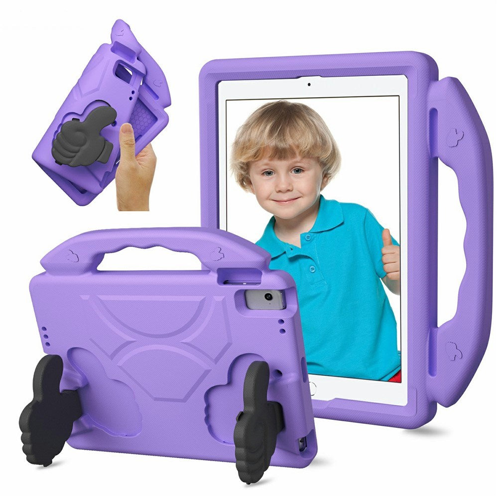 EIDERWOOD iPad 9.7" (2018 / 2017) / Air 2 / Air Kids Case with Thumb Kickstand - Purple