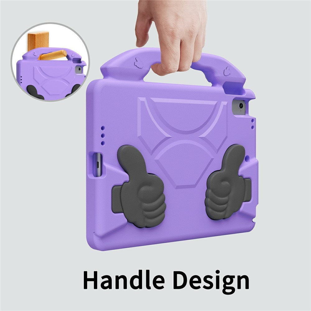 EIDERWOOD iPad 9.7" (2018 / 2017) / Air 2 / Air Kids Case with Thumb Kickstand - Purple