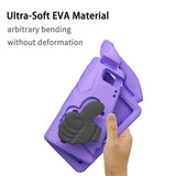 EIDERWOOD iPad 9.7" (2018 / 2017) / Air 2 / Air Kids Case with Thumb Kickstand - Purple
