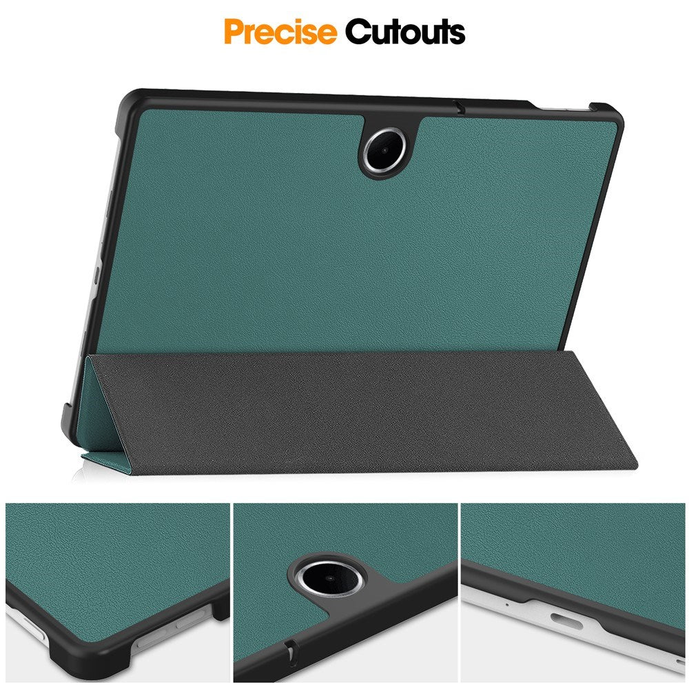 EIDERWOOD OnePlus Pad Lite Faux Leather Flip Case with Stand Function - Green