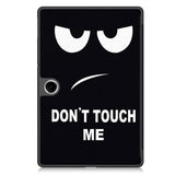 EIDERWOOD OnePlus Pad Lite Faux Leather Flip Case - Don't Touch Me