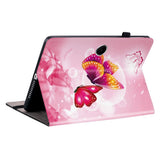 OnePlus Pad Lite EIDERWOOD Leather Flip Case with Motif -  Pink Butterflies