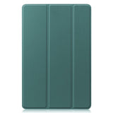 EIDERWOOD Samsung Galaxy Tab S11 / S10 Lite Tri-Fold Faux Leather Flip Case - Green