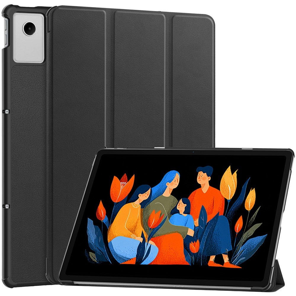 Lenovo Idea Tab Plus 12.1" EIDERWOOD Faux Leather Flip Case with Stand Function - Black