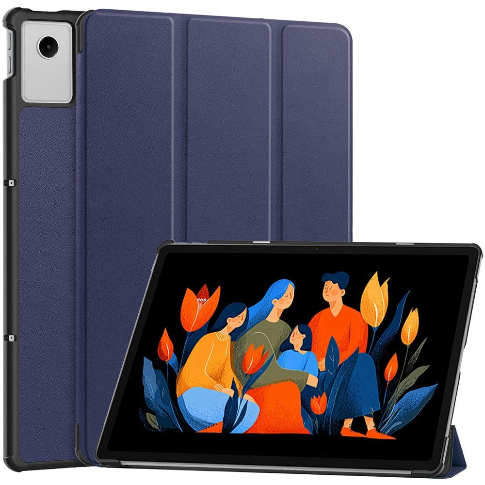 Lenovo Idea Tab Plus 12.1" EIDERWOOD Faux Leather Flip Case with Stand Function - Blue